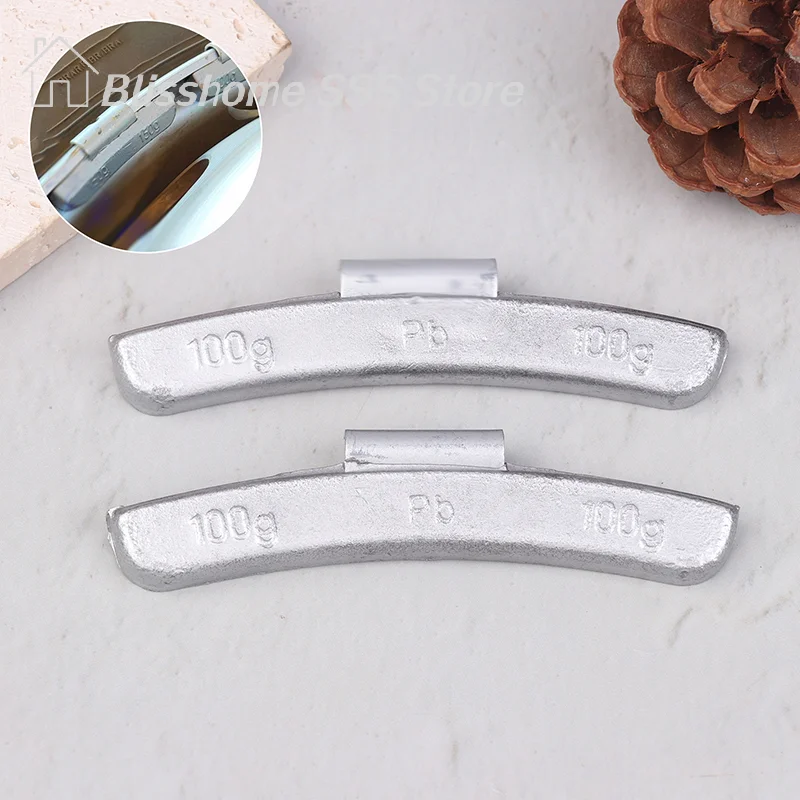 【S】1/2Pcs 100g Balancer Calibration Block Balance Machine Self-calibration Repair Tool Wheel Balance Weights - - High Quali
