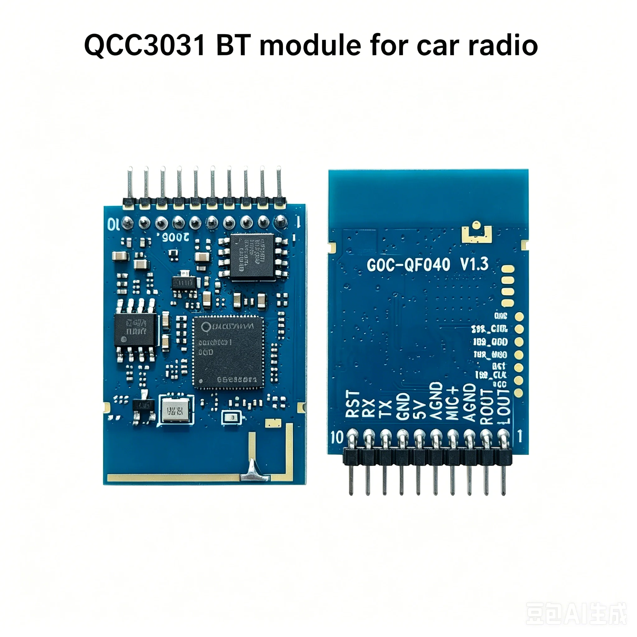 QCC3031 Bluetooth Audio Module aptX HD Low Latency Car Stereo Upgrade Wireless Receiver Board for Android Car Head Unit OEM HiFi