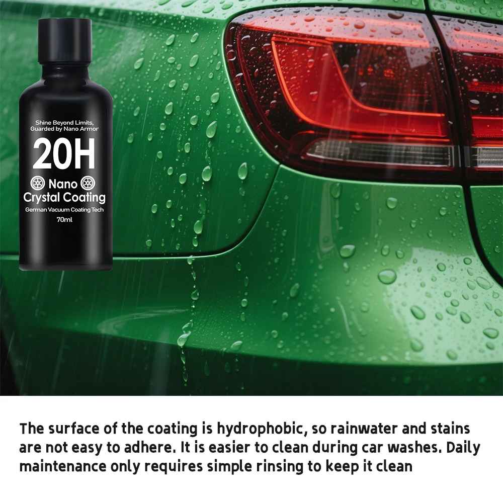 Graphene Ceramic Coating 20H with Self Healing and UV Track Technology Car Detailing Professionals 10+ Years of Protection