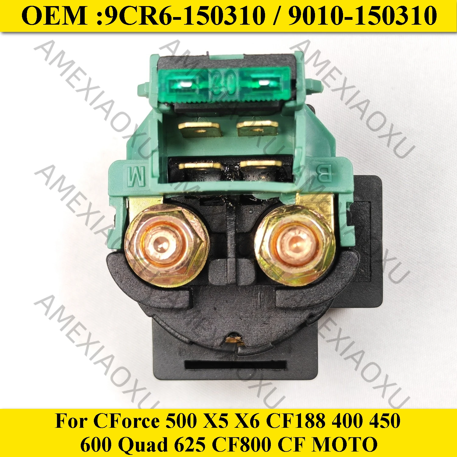 

9CR6-150310 9010-150310 CF Genuine Starer Relay Solenoid for CForce 500 X5 X6 CF188 400 450 600 Quad 625 CF800 CF MOTO
