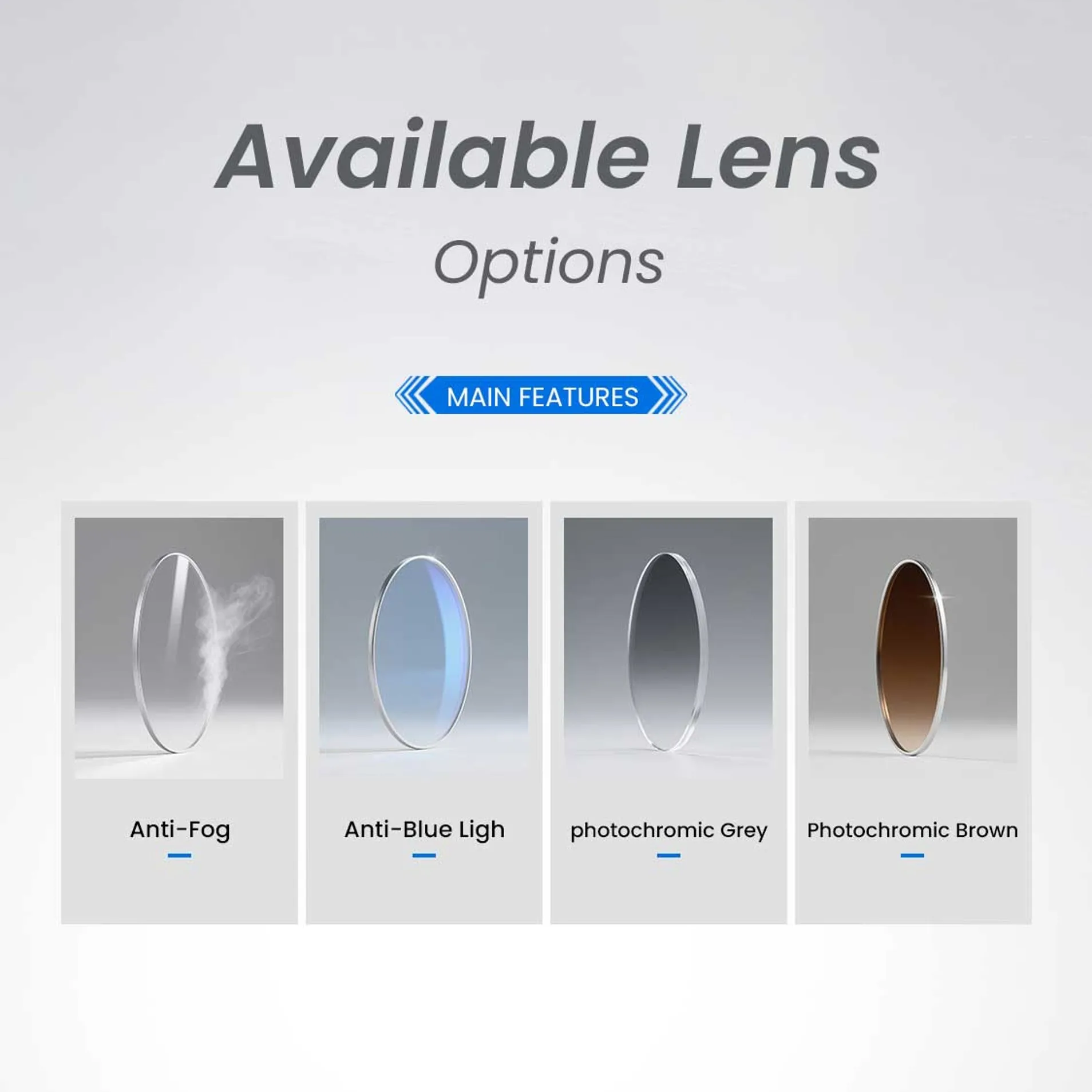 نظارات قراءة طبية، مضادة للضوء الأزرق، إطار عريض من الأسيتات، متوافق مع قصر النظر العالي، نظارات عصرية للرجال والنساء