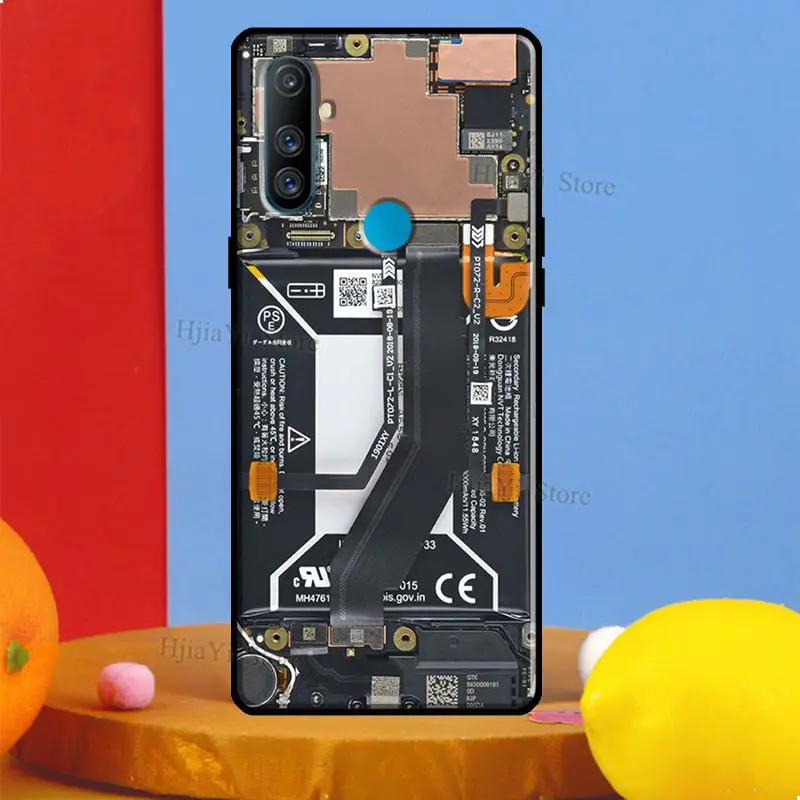 Motherboard Circuit Board For OnePlus 10 9 Pro 8T 9R Case For Realme 9i 8i 8 Pro C3 C11 C21 GT Neo 2 Master Coque