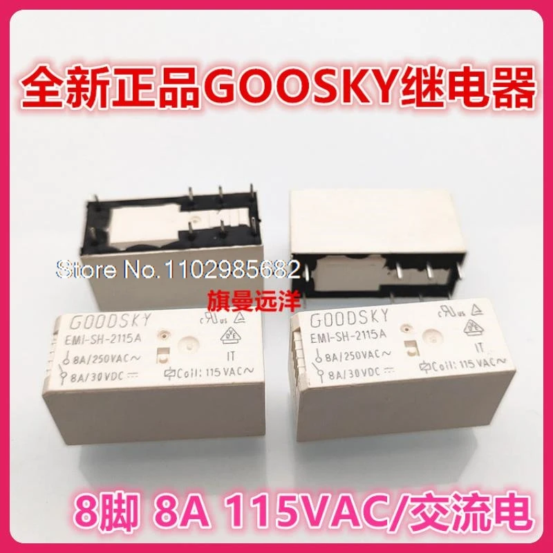 (5 pièces/uno) EMI-SH-2115A 115ylique 8 8A 22 EMI-SS