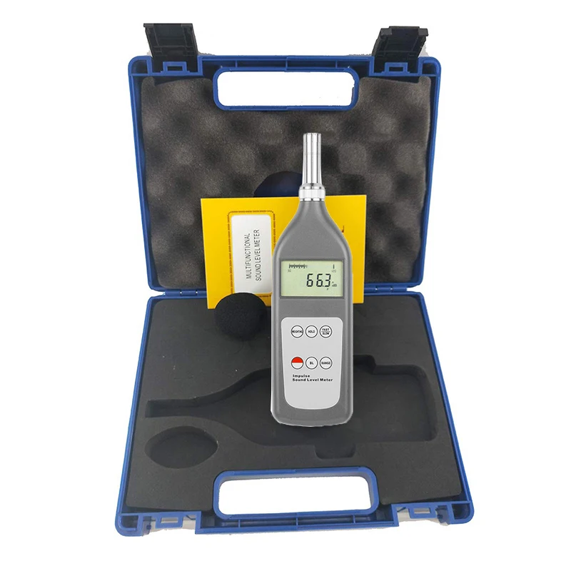 2026 LANDTEK New SL-5868ILEQ  Impulse Integrating Sound Level Meter Measure Accumulated Percentile Sound Level Tester