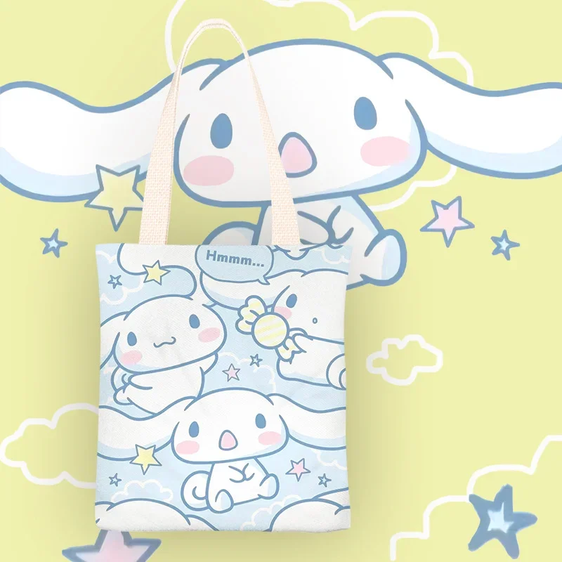 Sanurgente-Sac à main léger pour enfants, Cartable pour étudiants, Cartable pour enfants, Cartoon à une initiative, Nouveau, Cinnamoroll, Babycinnamoroll, Mignon