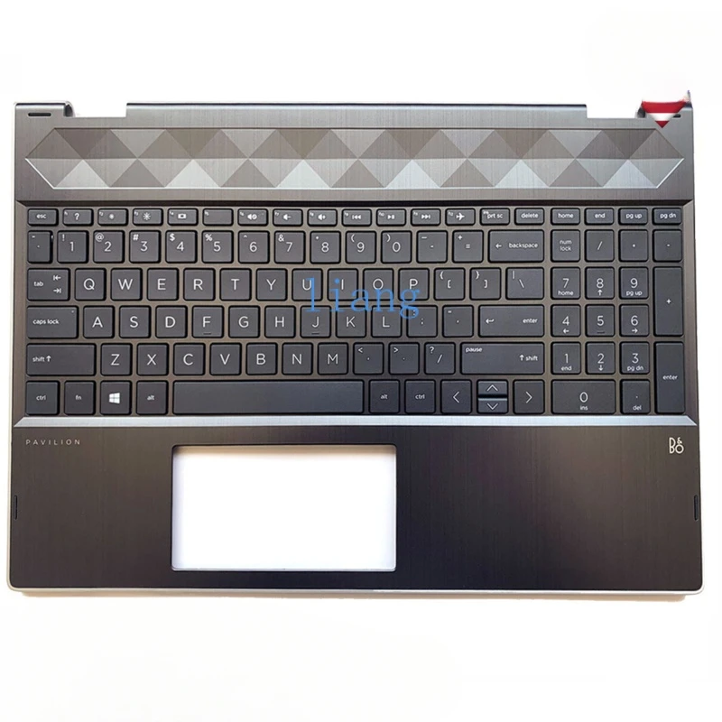 

New For HP PAVILION X360 15T-CR00 15-CR Palmrest Case Cover With Keyboard L20848-001