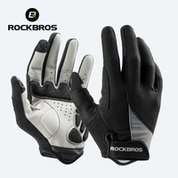 ROCKBROS Windproof Cycling Gloves Bicycle Touch Screen Riding MTB Bike Glove Thermal Warm Motorcycle Winter Autumn Bike Clothing