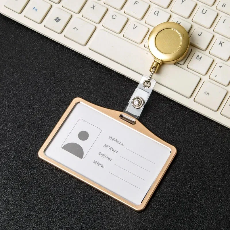 1 Set Retractable Doctor Nurse Plastic Hospital Medical Badge Reel Brooch Keychain Clips Name Card Holders Gifts