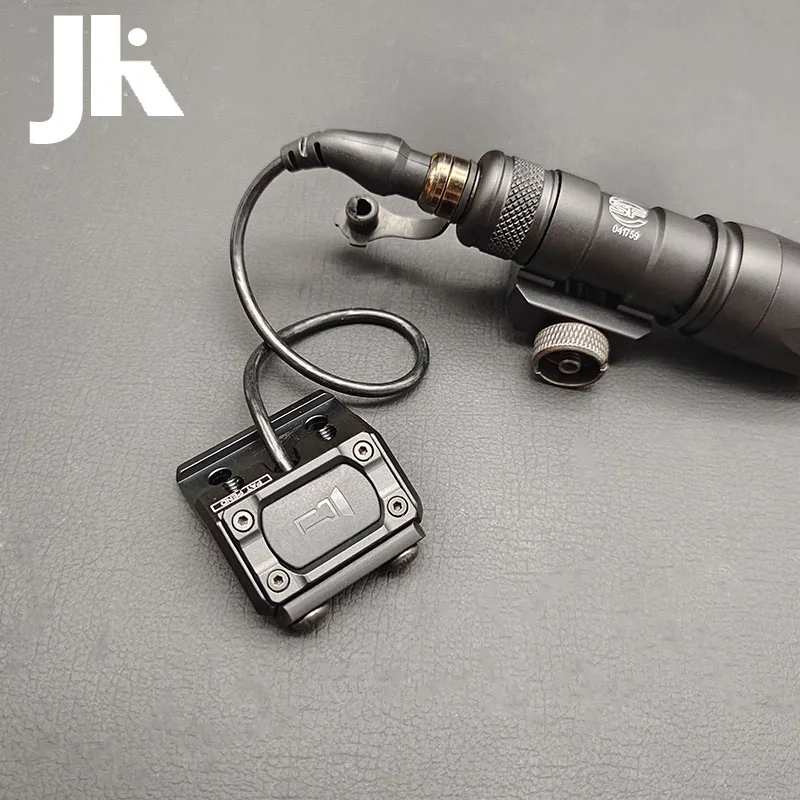 Tactical ModButton Hot Button SF M300 M600 Flashlight Pressure Remote Switch M-LOK Keymod 20mm Rail