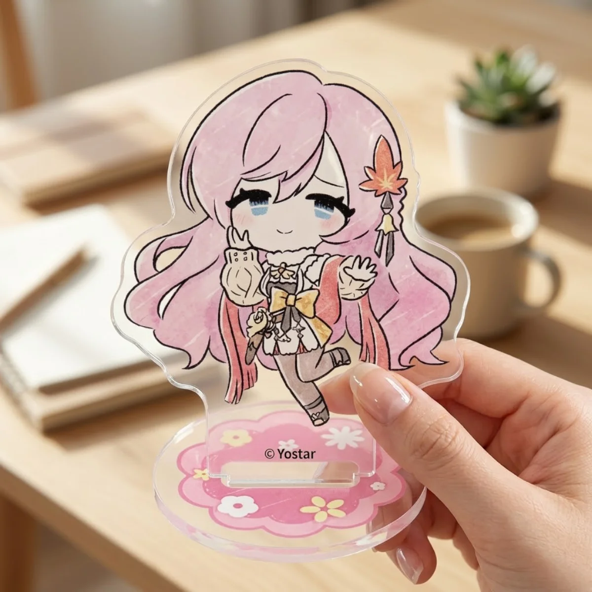 Anime Stella Sora 10cm Acrylic Stand Sor Lun Valentine Gift Bedside Display Tray Fantasy Game Decor keychain