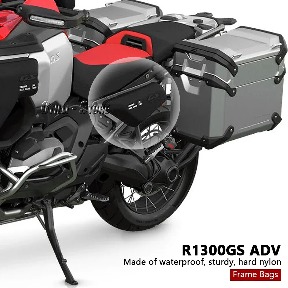 Nieuw Voor BMW R1300GS Adventure R1300 GSA R1300 GS ADV 2024 2025 Motorcycle Side Frame Tas Opslag Pakket Zakken waterdichte Tas