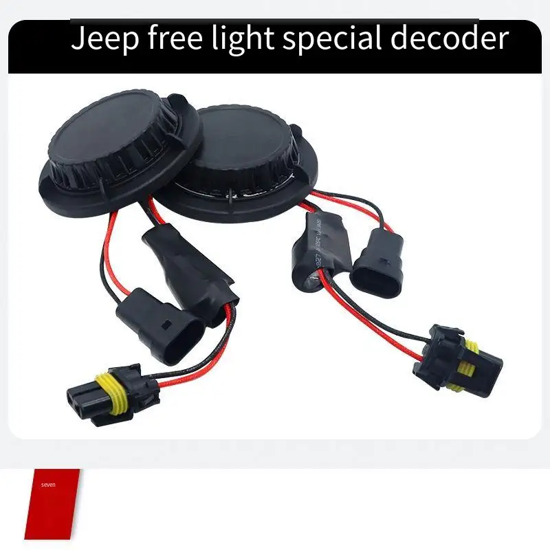 

For JEEP Cherokee LED Headlight Bulbs 9012 with Canbus Decoder Plug and Play for 2.0/2.4 Models