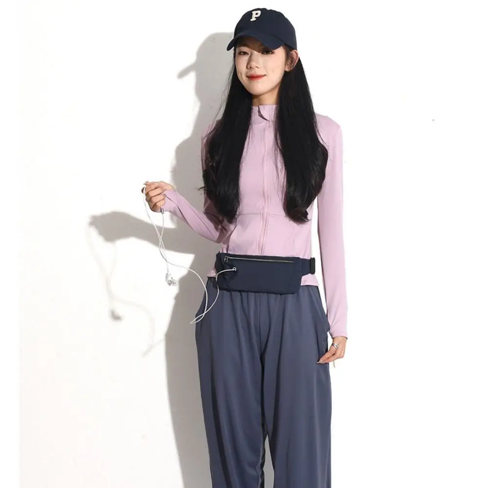 

Waterproof Running Waist Bag Lightweight Invisible Running Phone Waist Bag Adjustable Portable Sports Belt Pouch Gym