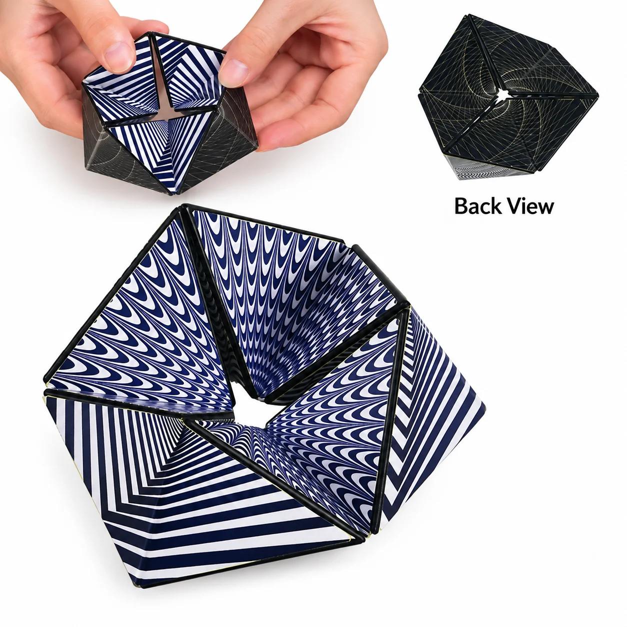 3D Optical Illusion Flip Game, - Puzzle Blank White ulasan dan harga