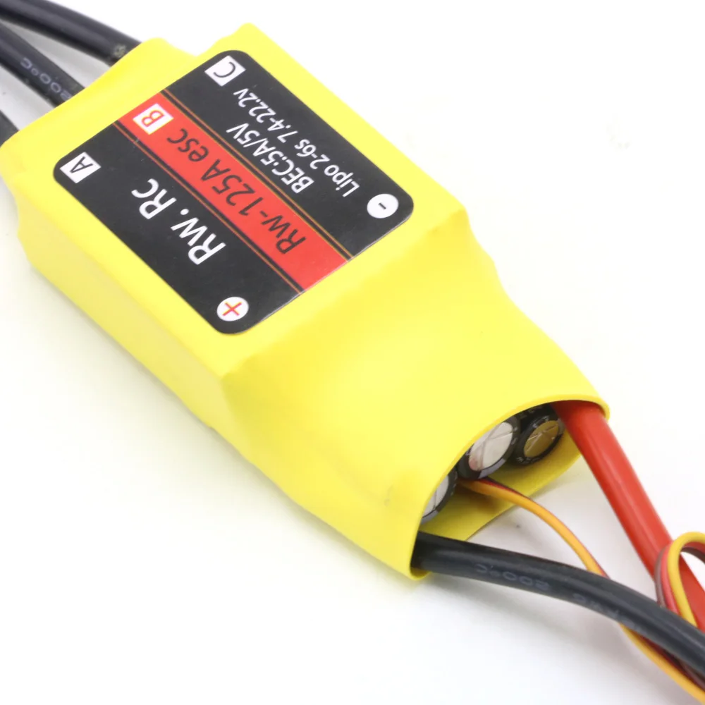 Mitoot 10A/20A/30A/40A/50A/60A/70A/80A/100A/200A Brushless ESC with BEC RC Speed Controller For RC Airplane Helicopter