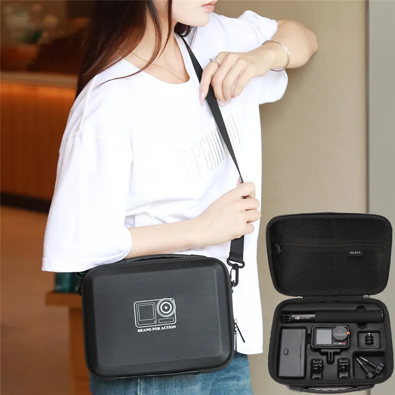 For DJI Osmo Action 5 Pro Action 4 3 Storage Bag Sports Camera Shoulder Protection Bag Portable Travel Prevention Handbag Box 