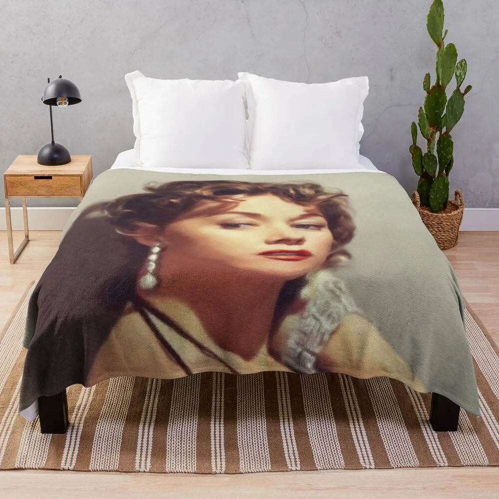 

Gloria Grahame, Movie Legend Throw Blanket Hairy Blanket Beautiful Blankets