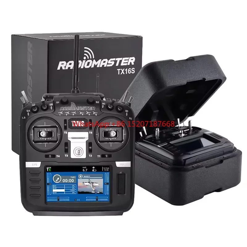 Radio Host TX16S MKII V4.0 Hall Gimbal 2.4G 16CH ELRS 4IN1 Multi-Protocol EDGETX OpenTX Transmitter Remote Control