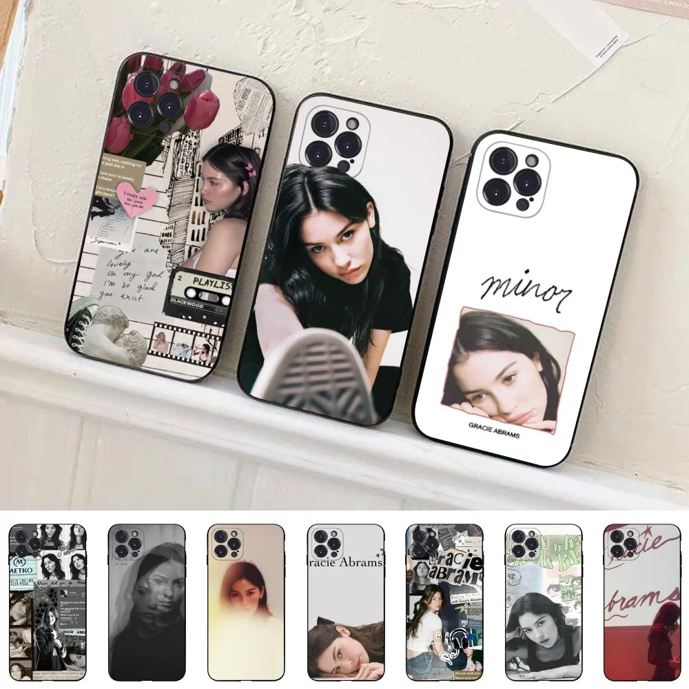 Gracie Abrams  Phone Case Silicone Soft for iphone 15 14 13 12 11 Pro Mini XS MAX 8 7 6 Plus X XS XR Cover