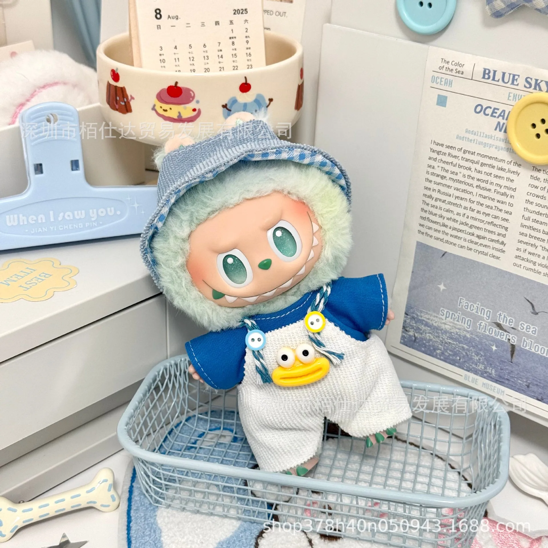 

Подходит только для одежды: одежда для кукол Labubu, универсальный комплект одежды Labubu 123, хлопковая одежда для пеленания кукол.