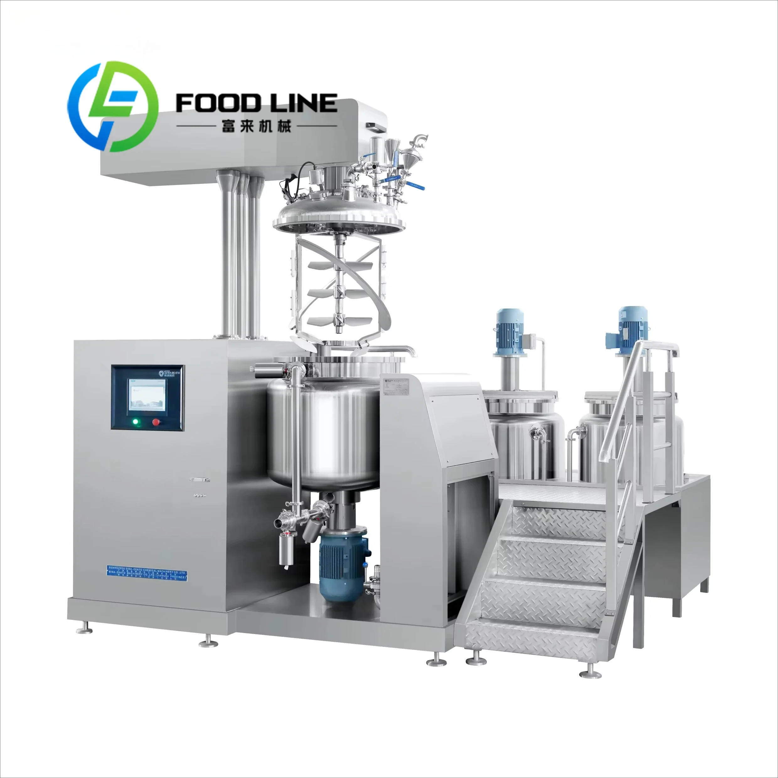 Compact Laboratory Vacuum Homogenizer Emulsifier for Small Batch Cosmetic Cream and Lotion R&D Production Customize