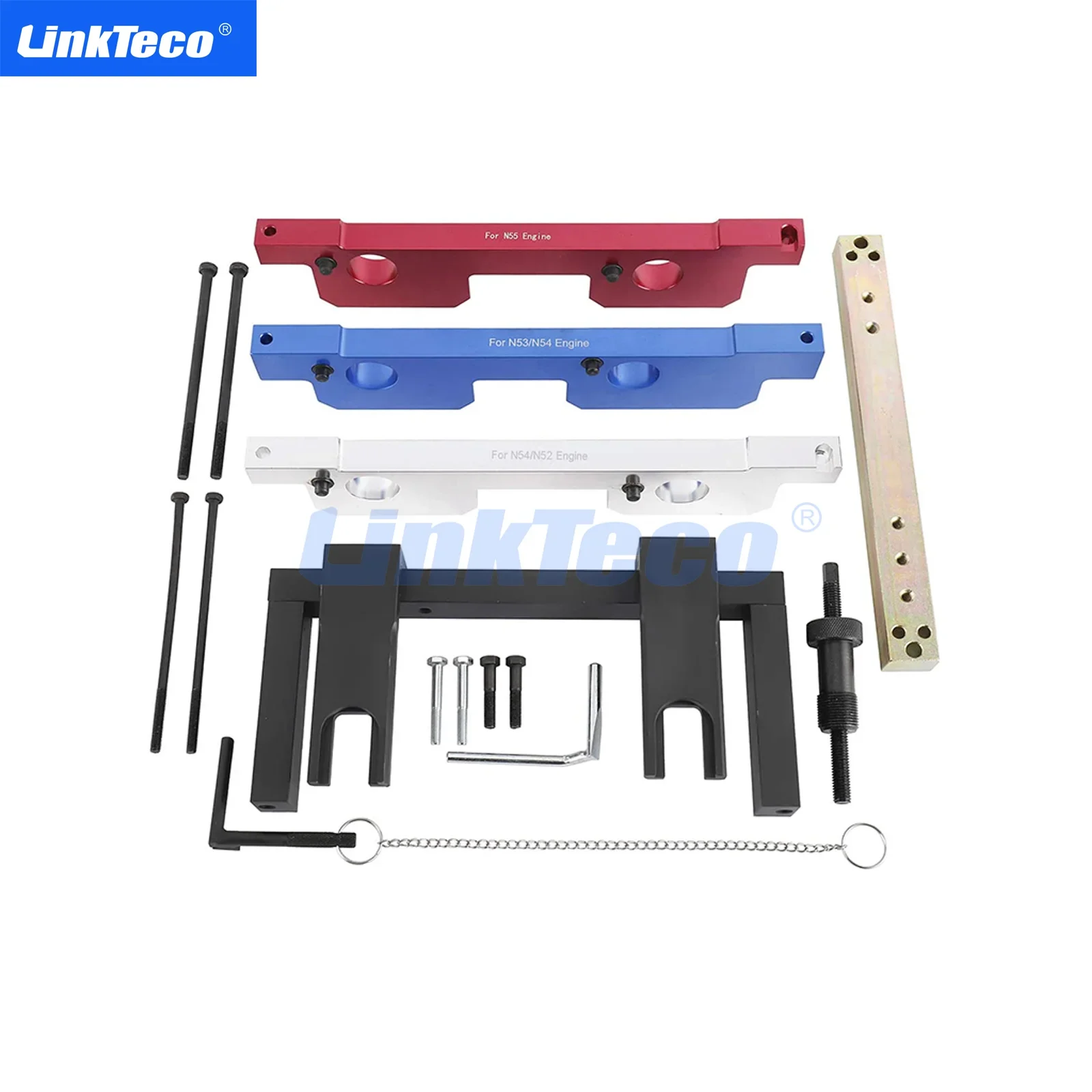 Linkteco Engine Camshaft Timing  Tools with For BMW Vehicles with 2.5L & 3.0L N51 N52 N53 N54 N55 BMW 3 Series 328i L01001