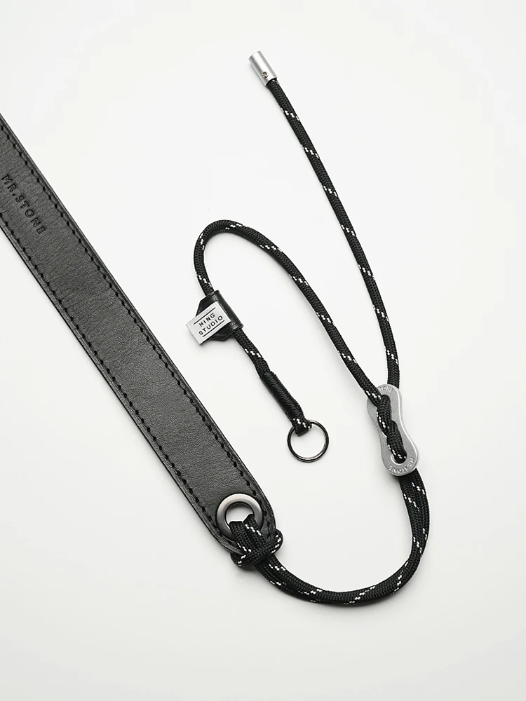 Mrstone Verstelbare lederen schouderbanden voor Sony XT5 Fujifilm XS20 Nikon camerariem Lanyard schouderriem diagonale riem