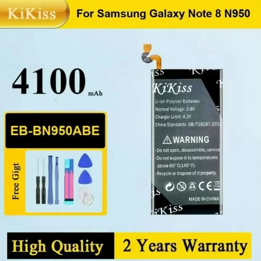 

EB-BN950ABE Аккумулятор мобильного телефона для Samsung Galaxy Note 8 N950 SM-N950F N950FD N950U/U1 N950W N950N N9500 Note8