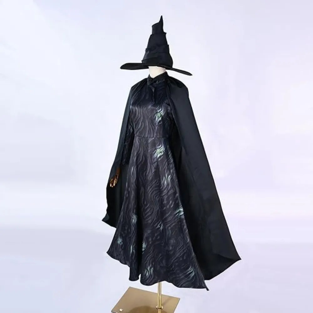 أزياء نسائية ساحرة Elphaba التأثيرية للفتيات فستان Glinda التنكري للحفلات التنكرية وحفلات Glinda التأثيرية للنساء البالغات