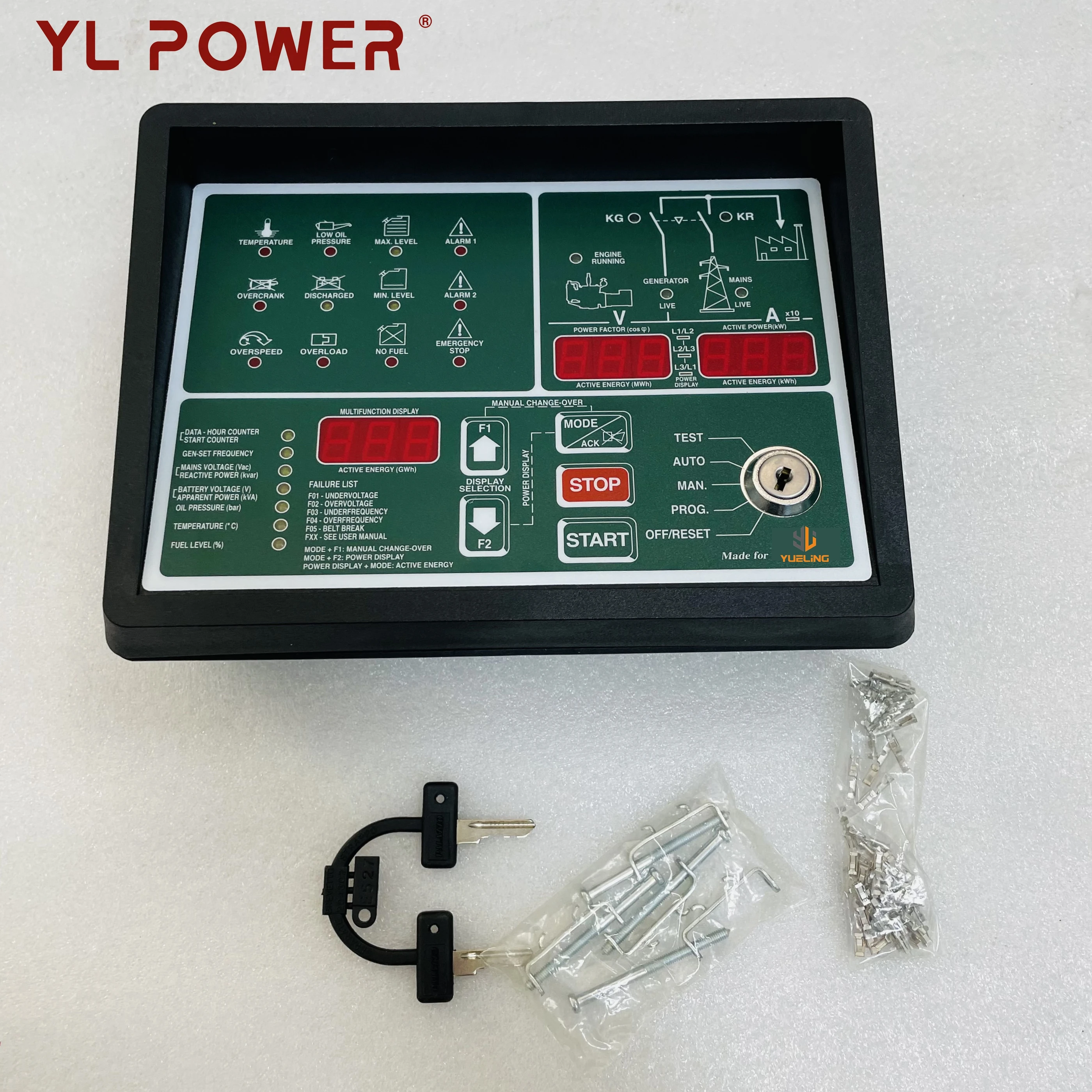 

High Quality DST4600A Controller for MTU Single-set Applications Diesel Generator Engine with Voltage signal Sensor