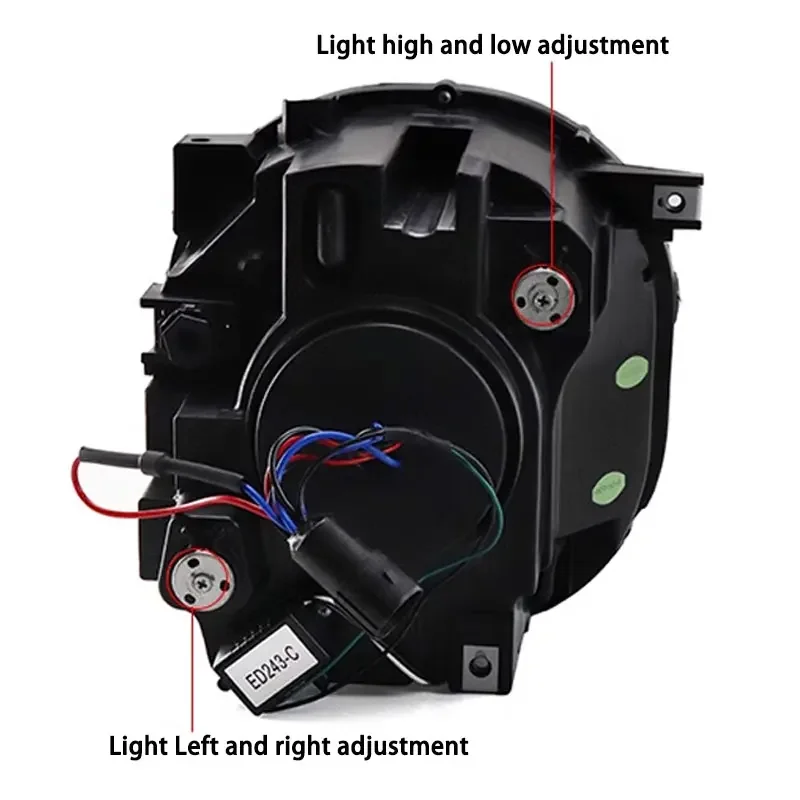 

Светодиодная фара для JEEP Renegade 2016-2019, светодиодные фары, DRL, указатель поворота, линза проектора, автоаксессуары