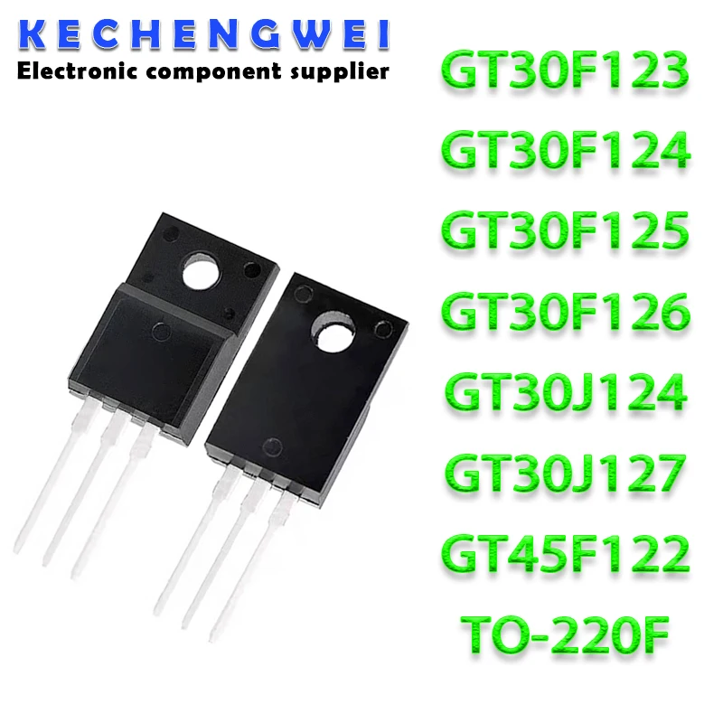 10PCS GT30F124 TO-220F 30F124 GT30F123 GT30F125 GT30F126 GT30J124 30J124 GT30J127 30J127 GT45F122 GT30G124 GT30G122 GT45G128