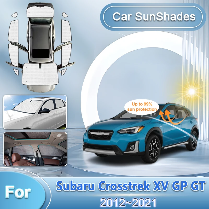 

Full Coverages Sunshades For Subaru Crosstrek XV GP GT 2012~2021 2013 2014 2015 2016 2017 Retractable Protection Car Accessories