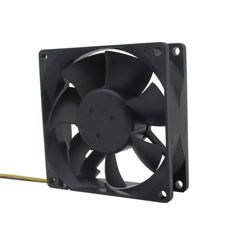 RISE-24V 80Mm 8Cm Cooling Fan 80X80X25 Mm 8025 PC Computer Case Fan DIY Router GPU CPU Cooling Fan