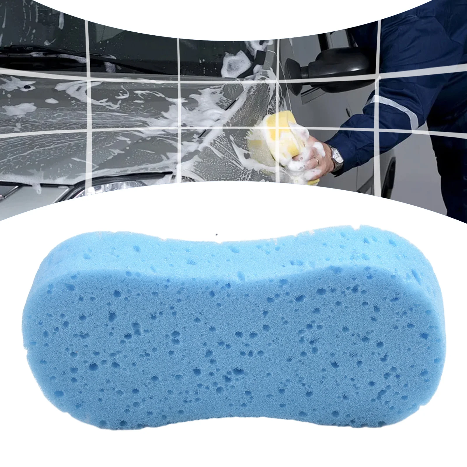 Practical Motorcycles Cleaning Cars Sponge Block Car Wash Versatile Cleaning Tool 19*9*4.5CM Sponges Furniture