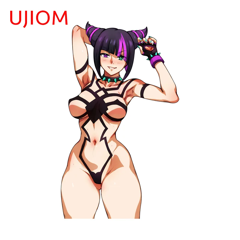 UJIOM Seductive Waifu Han Juri Wall Sticker Trendy Eye Catching Waterproof Decal Suitable For Air Conditioner Room Decor
