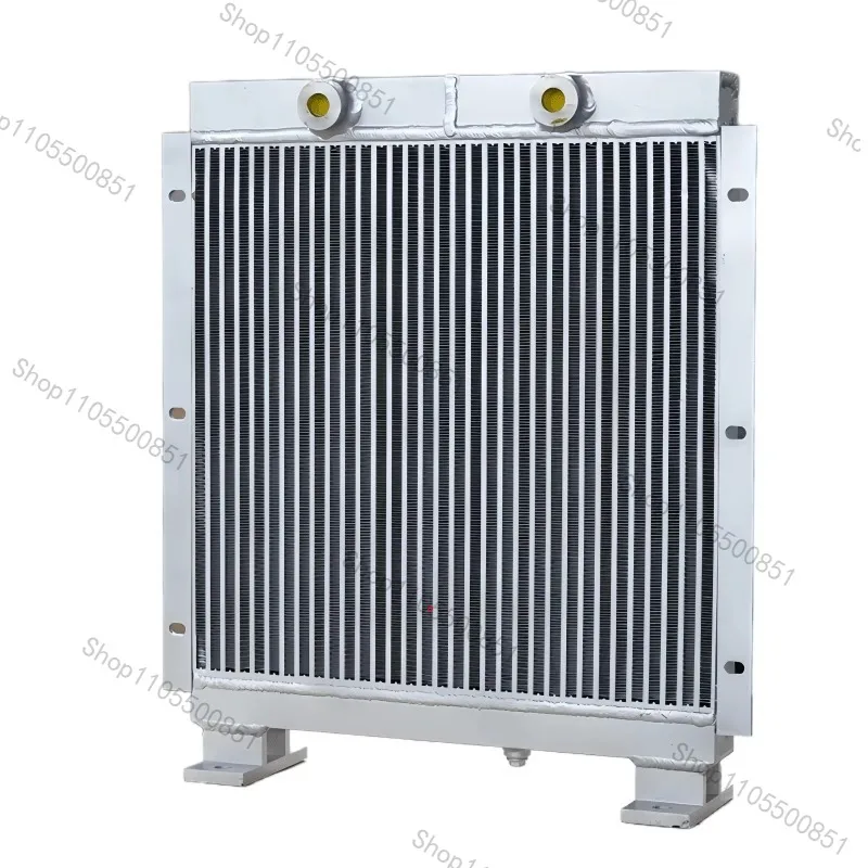 Screw air compressor radiator cooler aluminum plate fin heat exchanger air cooling water cooling accessories