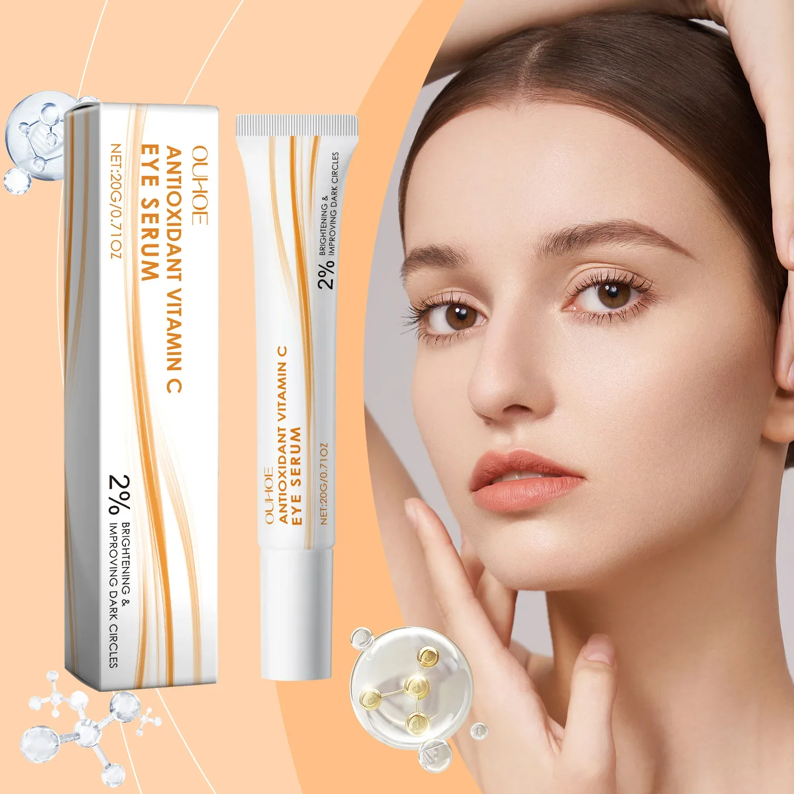 

Repair Eye Cream Fade Fine Lines Moisturize and Tighten Improve The Condition of Skin Around The Eyes Care for The Eye Area