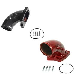 Exhaust Pipe Kit Turbo Intake Elbow Car Supplies Replacement Parts For Ford 03-07 6.0L Black