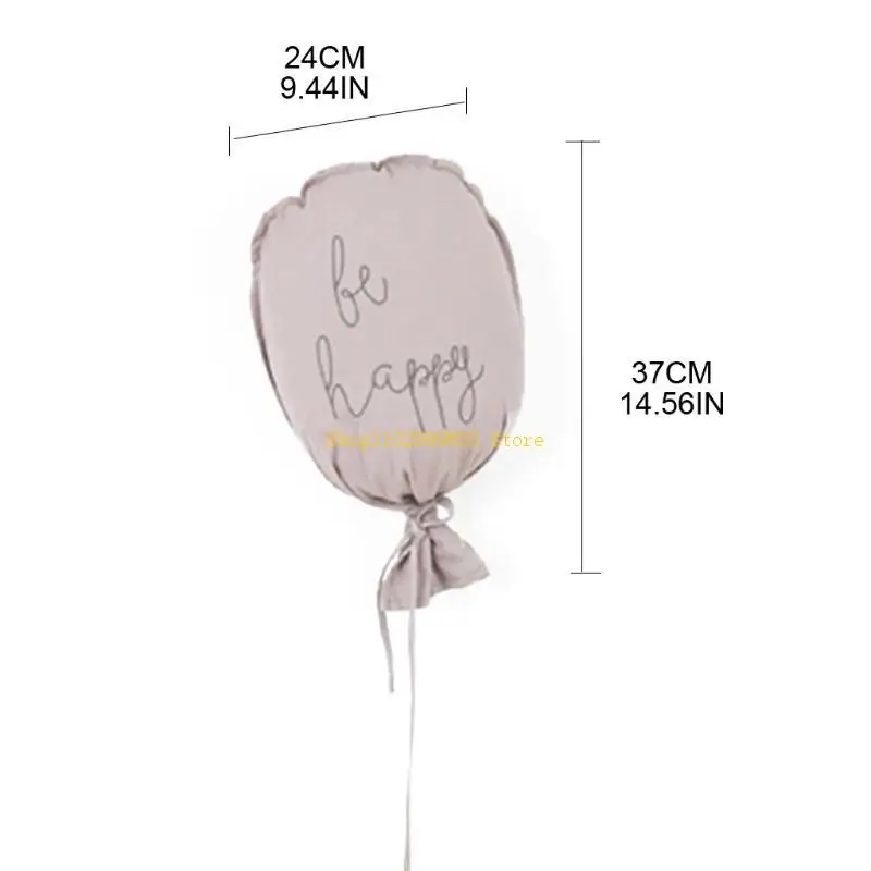 37 gewebt für superweiches Ballonspielzeug, PP-Baumwolle, gefüllt und an der Wand montiert, 3 Farben, J0MF