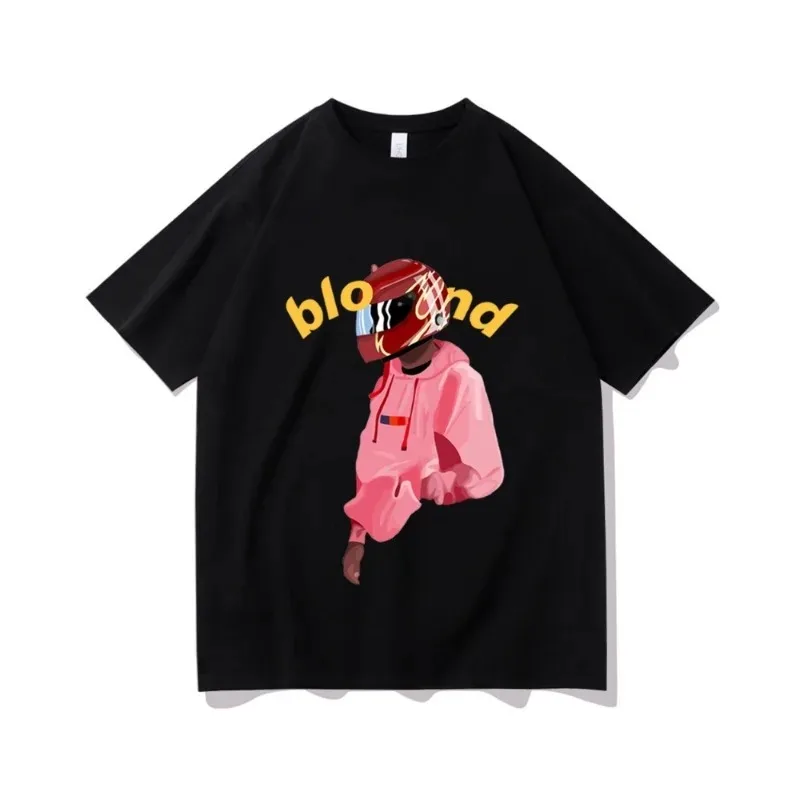 أشقر فرانكس مغني الراب المحيط تي شيرت المرأة القطن تي شيرت غير رسمي س الرقبة الهيب هوب الموسيقى تي شيرت قصير الأكمام البضائع هدية