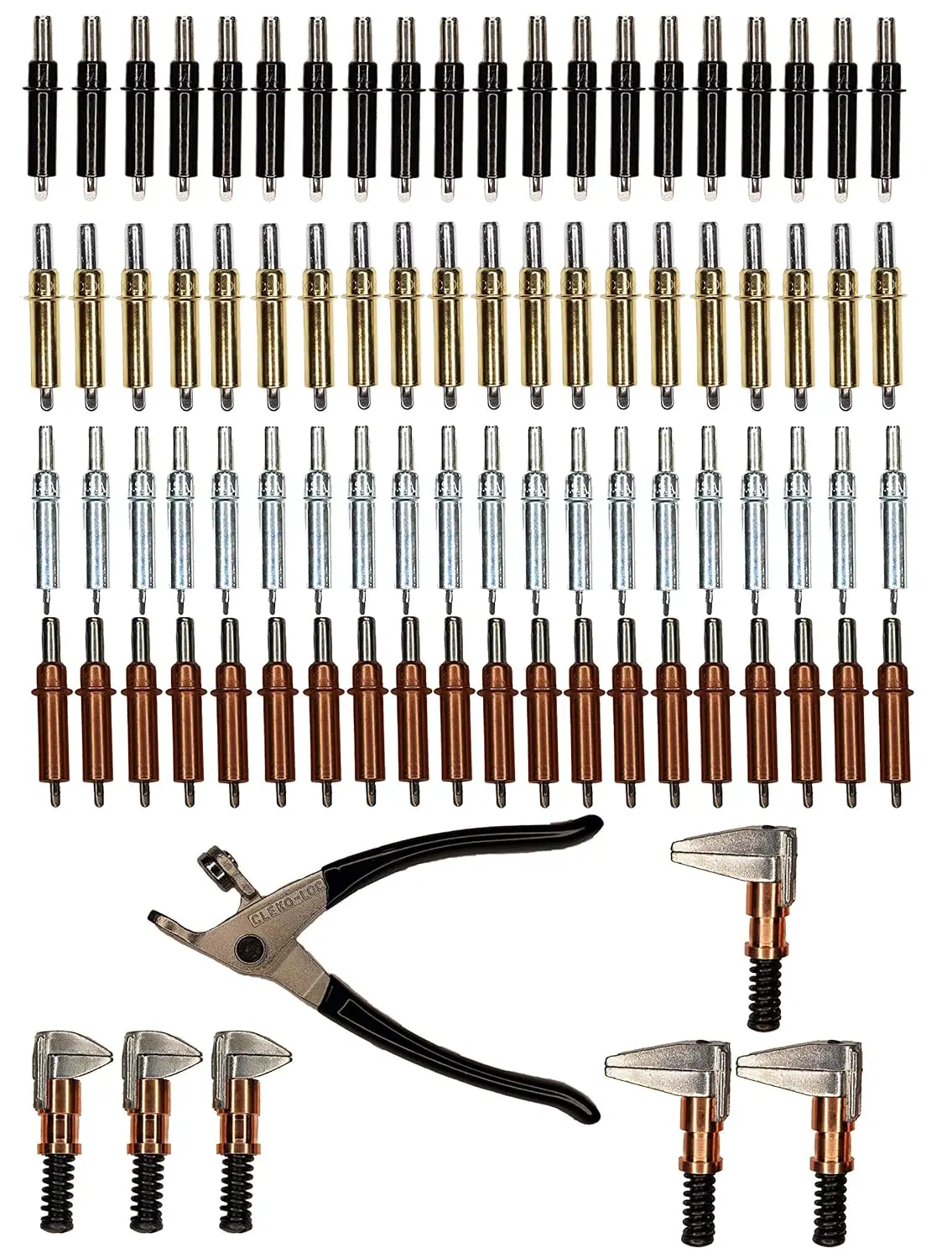 

86 Piece Fastener Deluxe Kit- Fasteners, Clamps, and Pliers