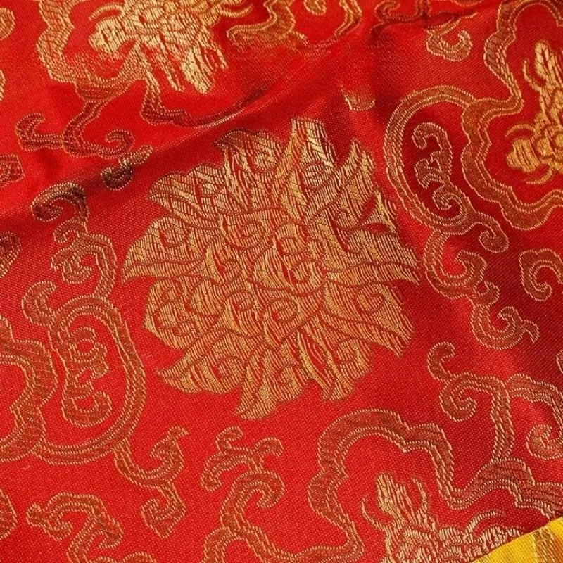 Tibetan-Style Tablecloth Decorative Scripture Mat Fabric Embroidered Rose Guru Offering Tablecloth Dharma Offering Altar Cloth - view 6