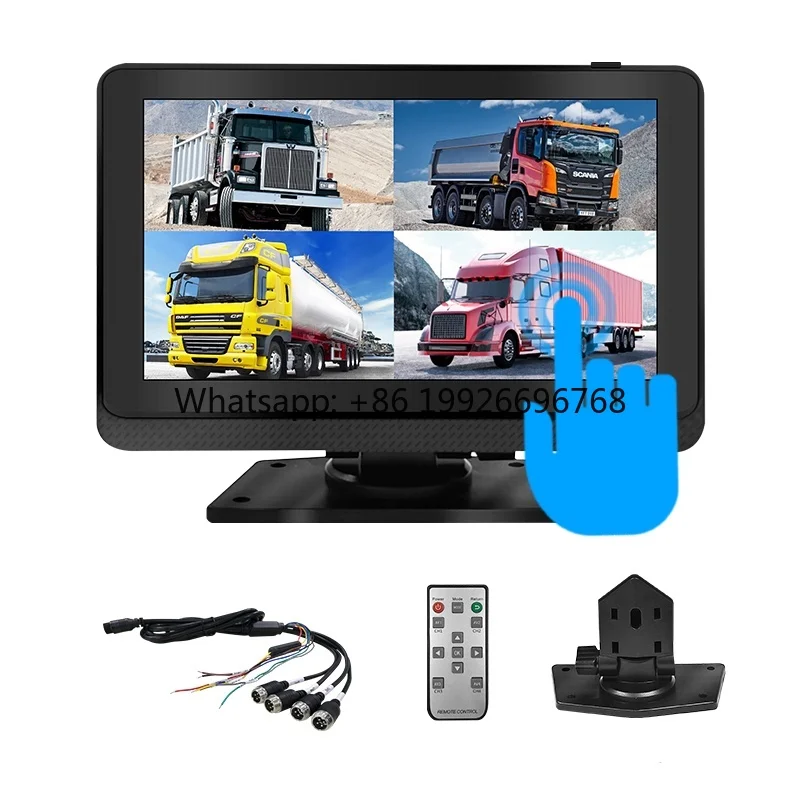 

10.1" 4CH AHD Monitor Built-in DVR Car Mobile DVR Recording Monitor