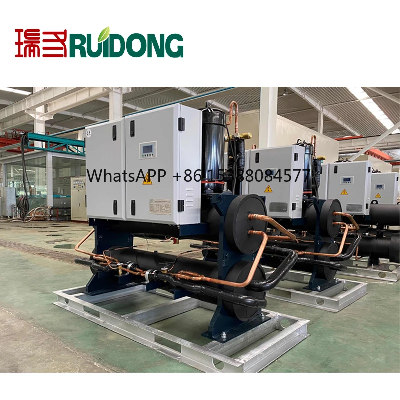 

R410A Ground Source Water to Water Heat Pump Scroll Compressor Commercial Central Air Conditioner