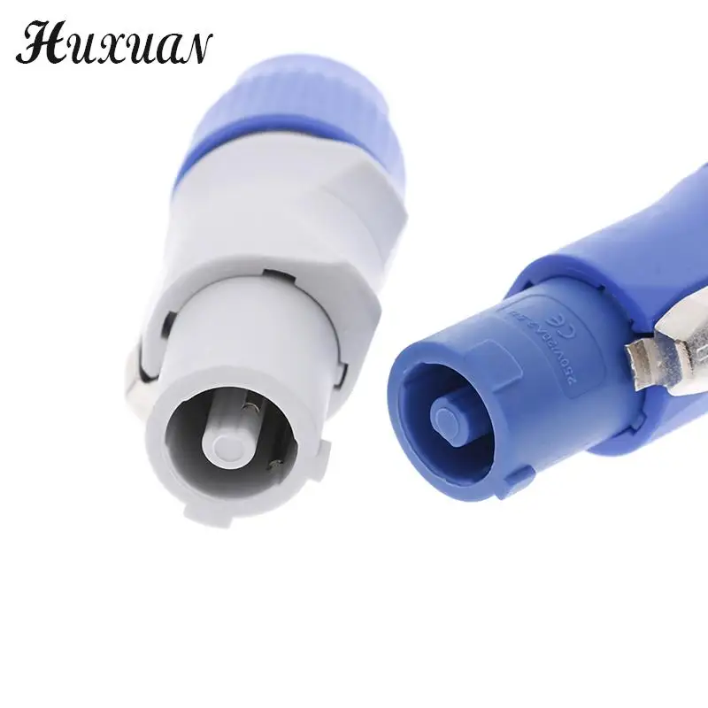 10pcs NAC3FCA Speakon Plug 3 PIN Male Powercon Connector 20A 250V AC Power Plug