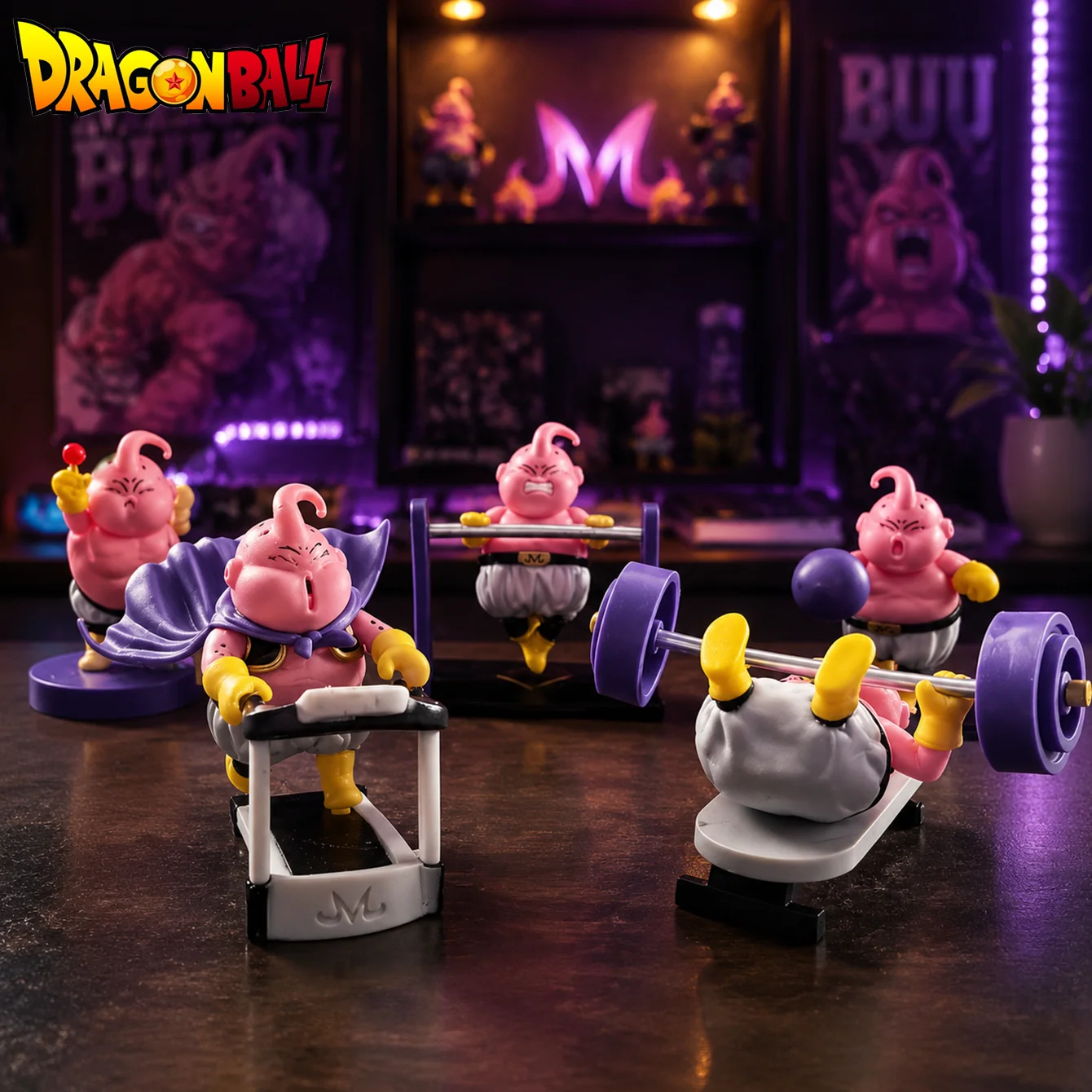 Majin Buu, Dragon Ball, Anime-Figur, Anime-Merchandise, Anime-Geschenk für Freunde zum Geburtstag, Anime-Charakter-Statue, Schreibtisch-Dekoration, Sammlerfigur, Feiertagsgeschenk, Kleines Geschenk,
