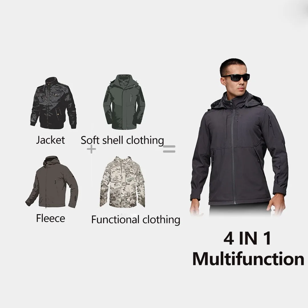 Xiaomi Youpin Crowd-funding Tactics Coat Winter Cold Resistant Durable Outdoor Aactivity Thicken and Keep Warm Comfortable