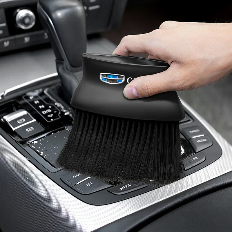 Soft Bristle Car Air Conditioner Cleaning Brush Car Wash Dust Cleaner For Geely EMGRAND Atlas Coolray EC7 EC8 GS GC2 GC5 GC6 GC7