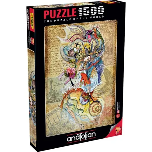 Anatolian Puzzle Globetrotter Cerkes Daughter 1500 Piece Jigsaw Puzzle